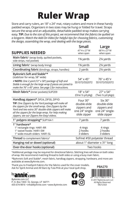 Ruler Wrap - Pattern