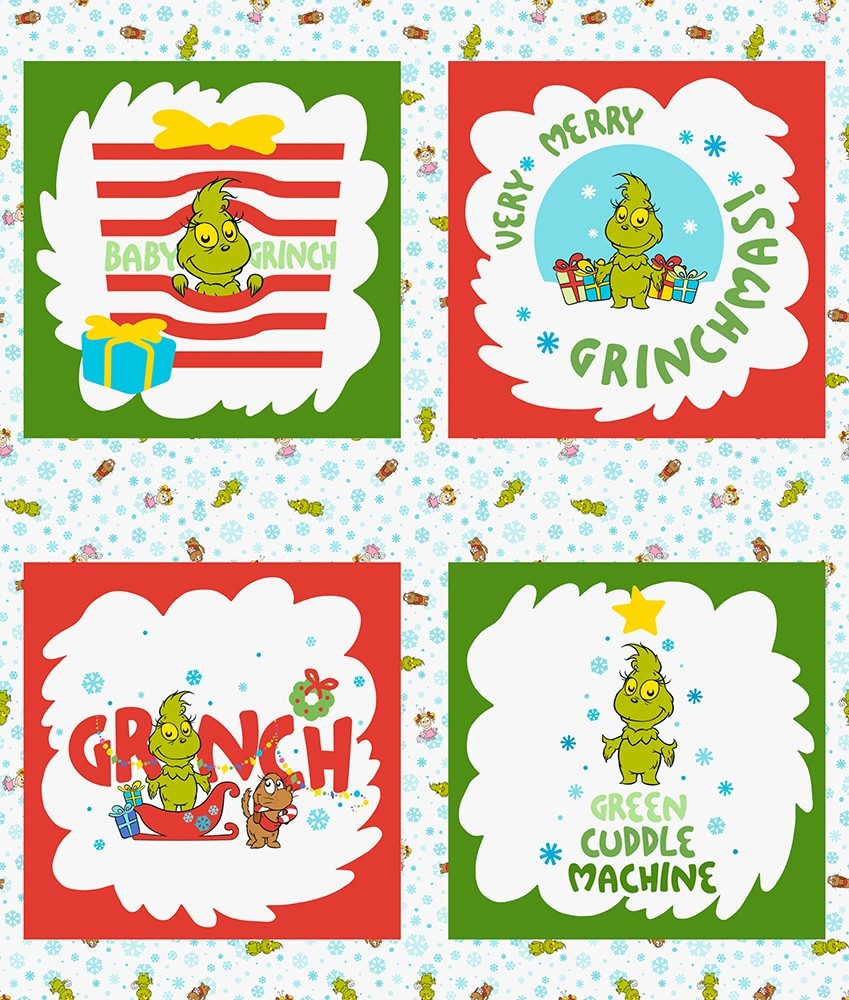 Robert Kaufman - Little Grinch - ADED-23872-205 MULTI
