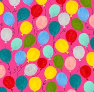 Michael Miller - Joyful Jamboree - Balloon Bonanza - DDC12889-RASP-D