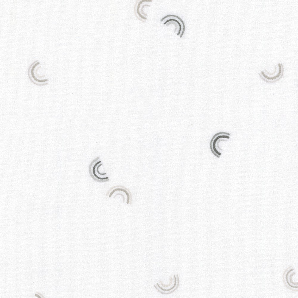 Cozy Cotton Flannel, Rainbows, Sugar