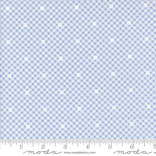 Moda Memory Lane Brenda Riddle Blue 18784-25 quilting fabric