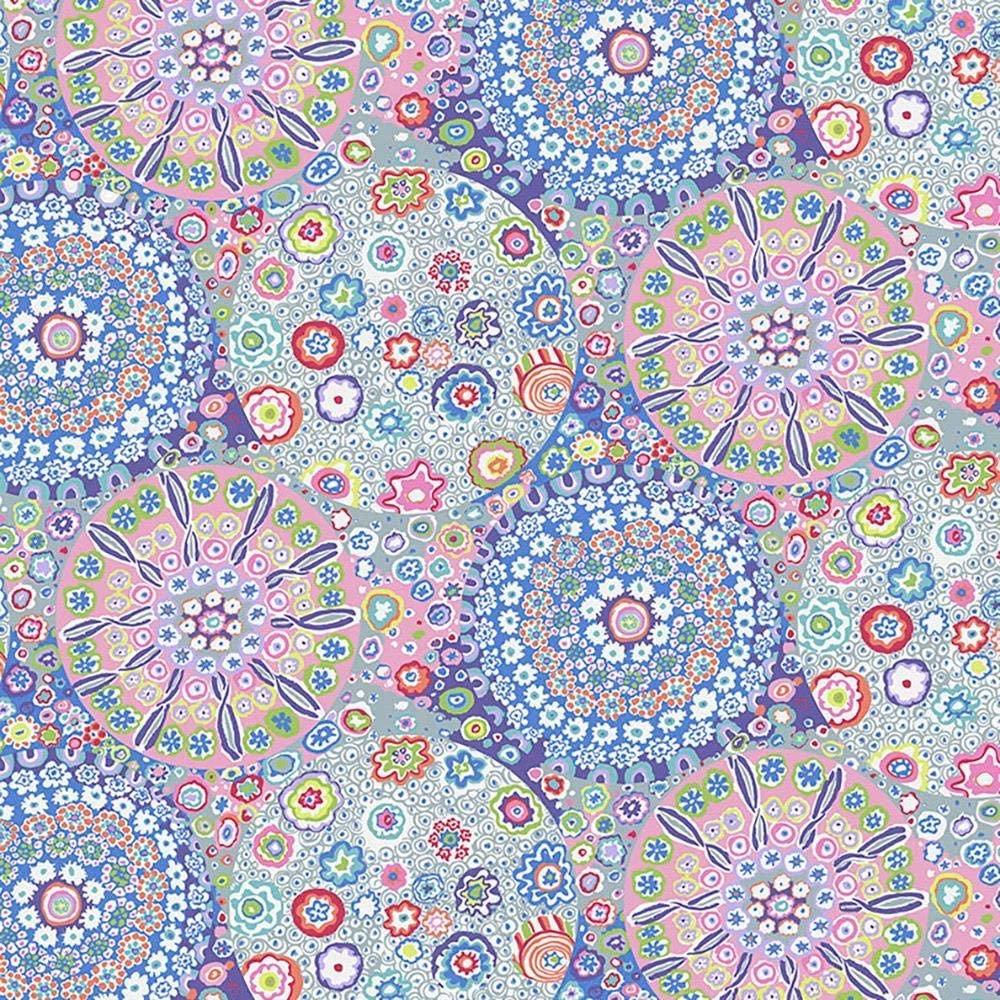 Kaffe Fassett Millefiore Pastel 108 inch wide backing fabric