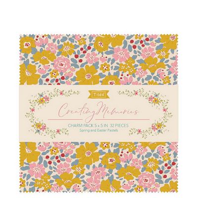 Tilda Creating Memories charm pack spring 32pc