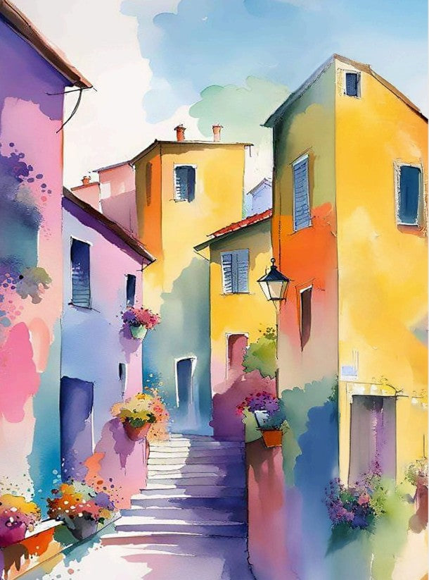 Watercolor by Marina Landi