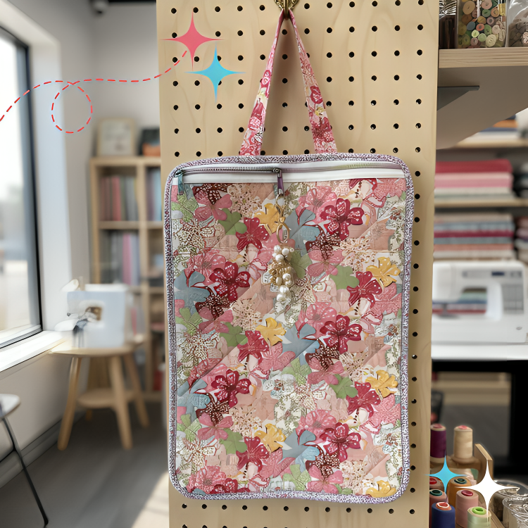 ByAnnie Pocket Packers bag sewing class Donna's Quilting Respite