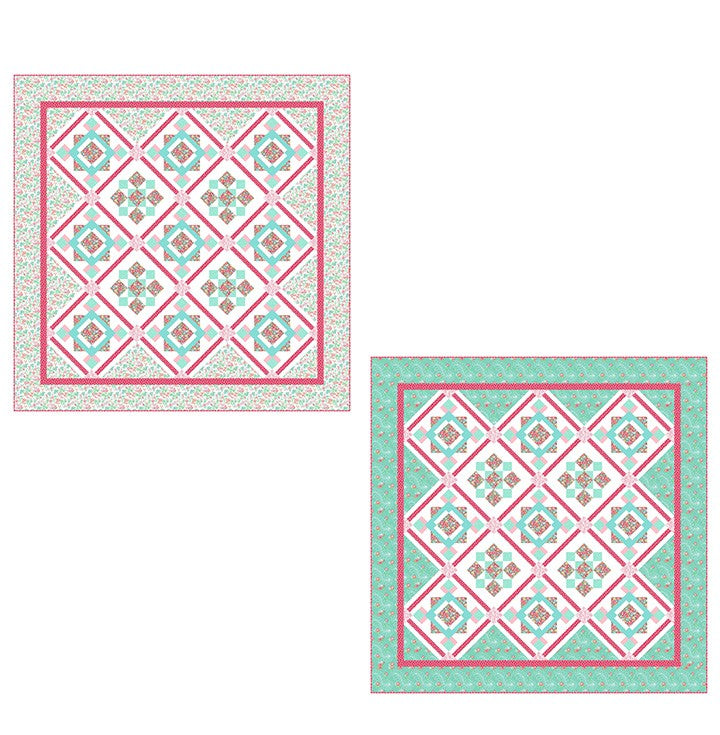 Northcott - Quilting In Bloom - Pattern: Blossom