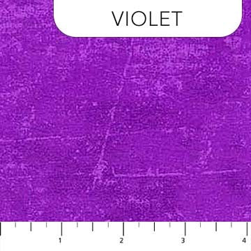 Northcott - Canvas - Texture Violet 9030-851