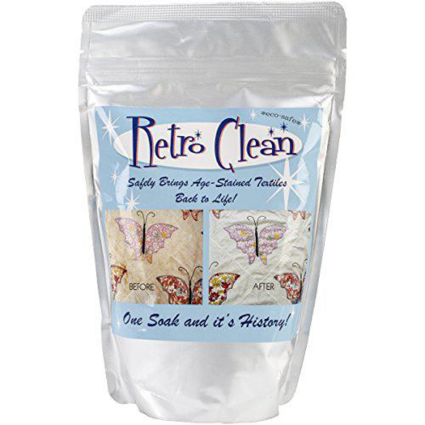 Retro Clean Mylar Bag (1lb)