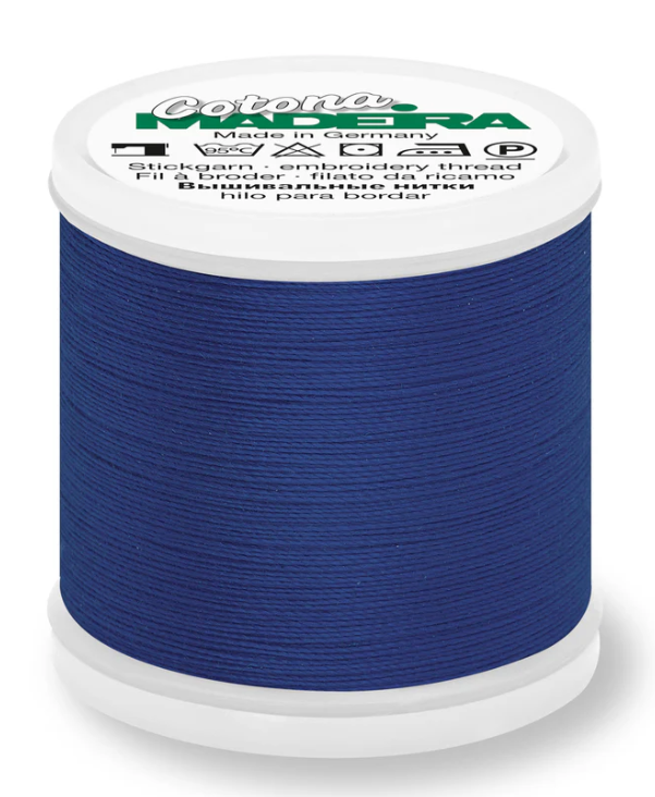 Madeira Thread - Dusty Navy Cotona 30wt 573