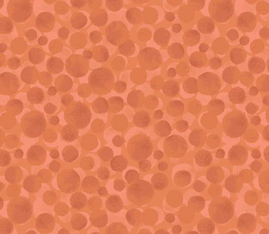 Lewis & Irene Bumbleberries Copper Metallic BB272 quilting cotton