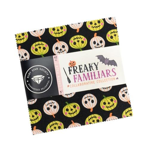 Moda - Ruby Star - Freaky Familiars Charm Pack