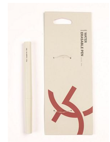 Kearing Ellipse Water Erasable Pen White