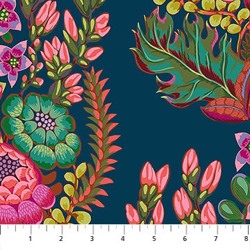 Anna Maria Textiles - Rhapsody - Outstretched - Azure AMT170-49C