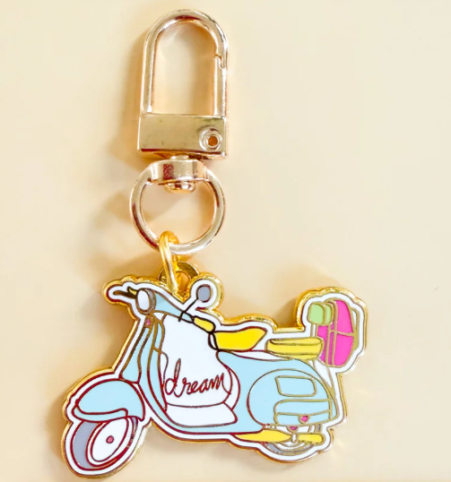 Minki Kim - Scooter Enamel Charm