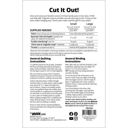 Cut It Out! - Pattern