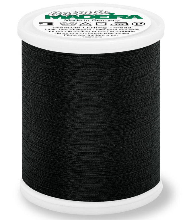Madeira Thread - Black Cotona 50wt 500