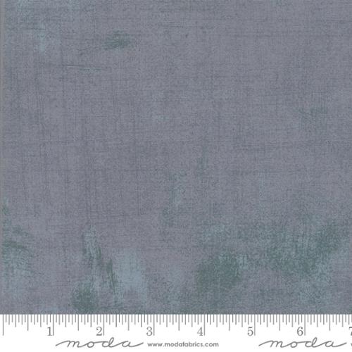 Moda Grunge Basics Smoke 30150 400 quilting cotton gray