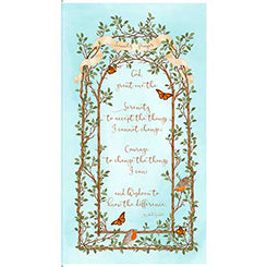 Serenity Prayer 25824-E quilting cotton