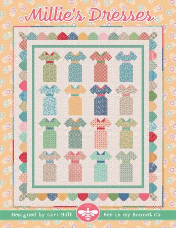 "Millie's Dresses" Quilt Pattern by Lori Holt of Bee in My Bonnet Co