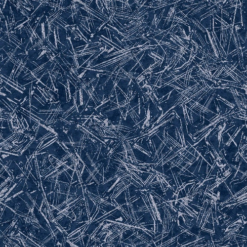 Glacial Pearl Indigo quilting fabric