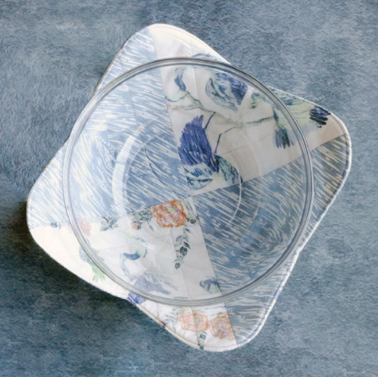 Color Blocked Bowl Cozy Large sewing pattern