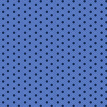 Tula Pink Hexy Deep Sea blue Free Spirit quilting fabric