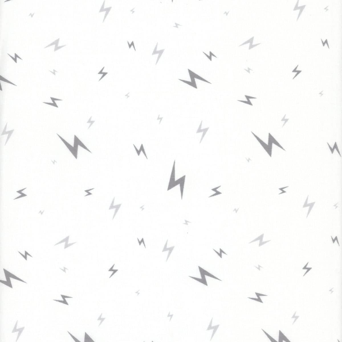 Blank Lower the Volume Lightning quilting fabric