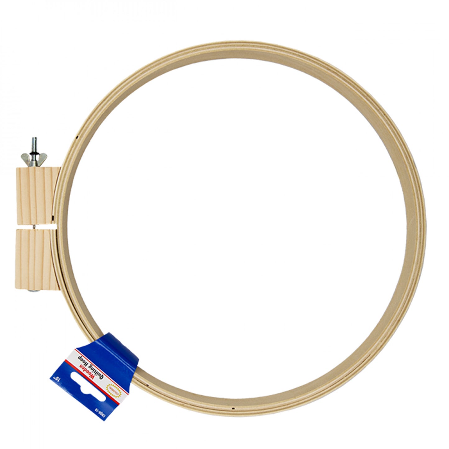 Hoop Quilting Round Wood 10in