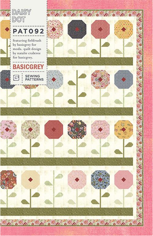 Moda - Basic Grey - Daisy Dot