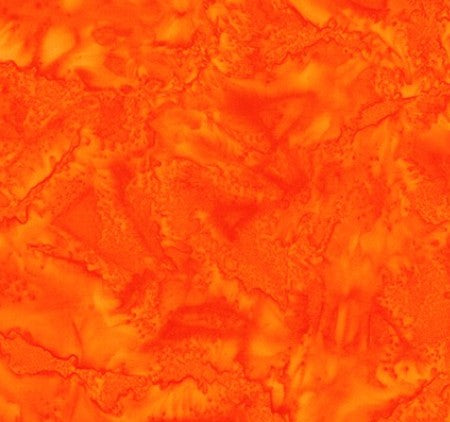 Robert Kaufman Prisma Dyes Kumquat orange hand-dyed style fabric