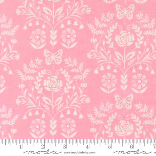 Moda Kindness Rose Pink 56152-27 pink floral quilting cotton