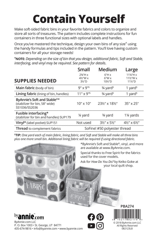 Contain Yourself - Pattern