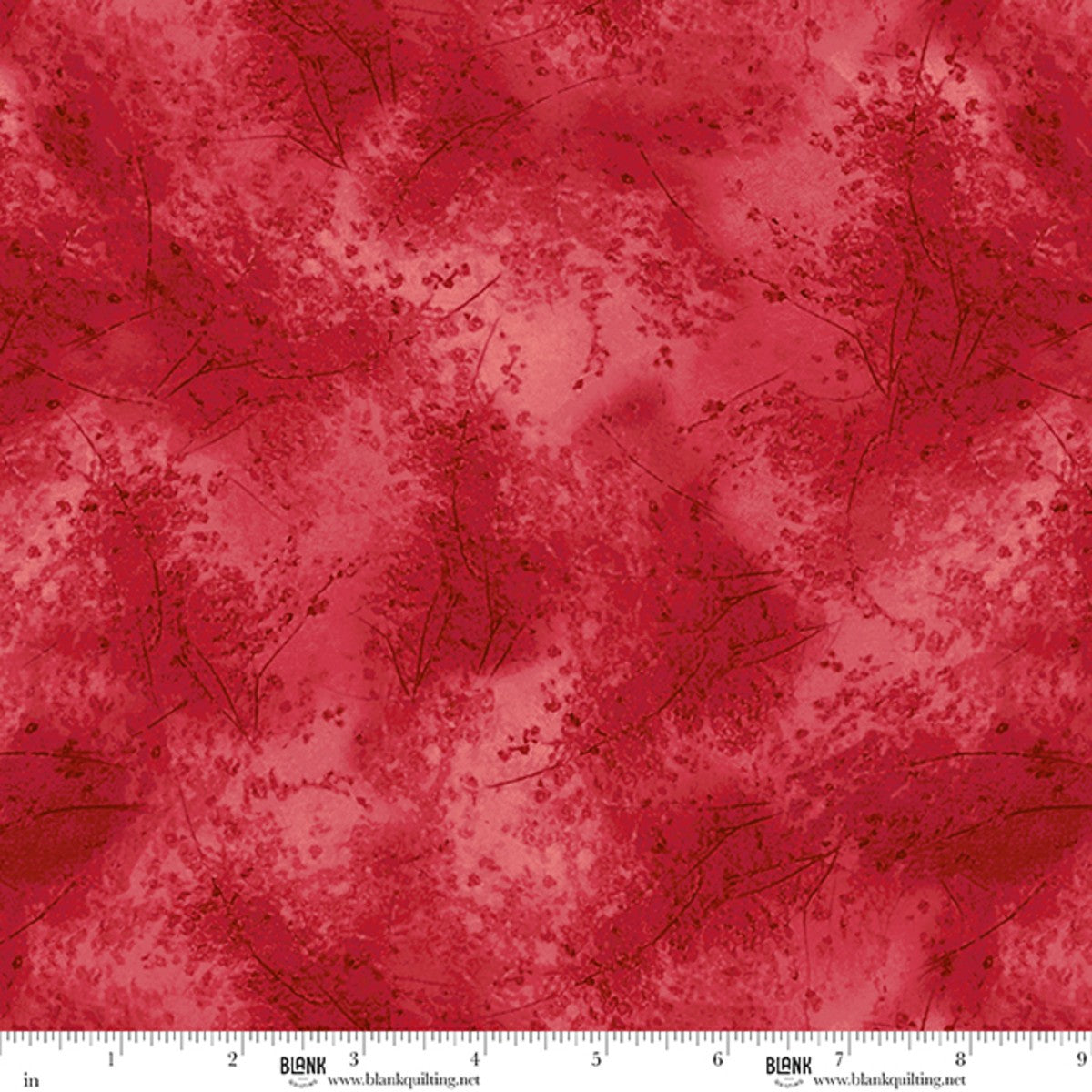 Blank - Tree Top Delight 108" Widebacking- 5073-88 Red