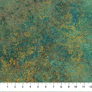 Northcott - Valencia - Stonehenge - Marble Teal Multi 28904M-65