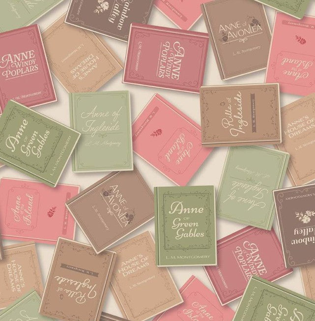 Riley Blake - Anne of Green Gables Books Cream