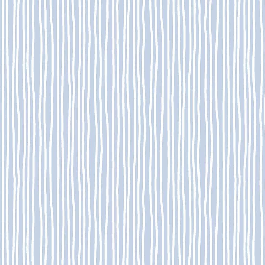 Dear Stella Earn Your Stripes Aqua D3590 stripe quilting cotton