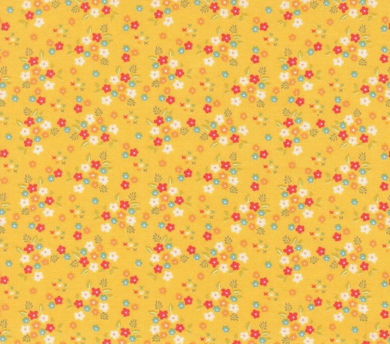 Moda Delightfully Yours Buttercup 37705-12 cotton fabric