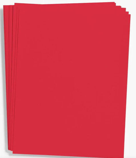 Paper Source - Red Card Only