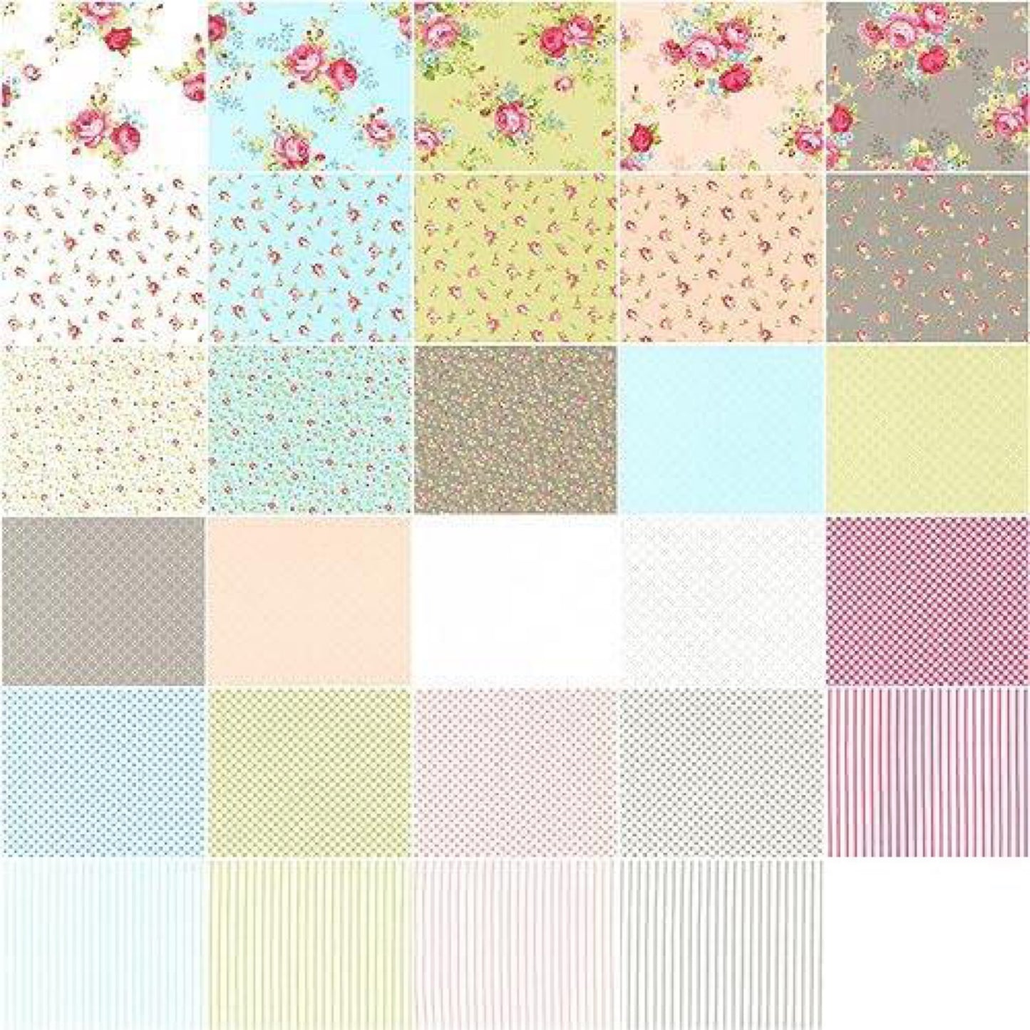Moda Brenda Riddle Ellie Jelly Roll 40 strips 2.5 inch precut