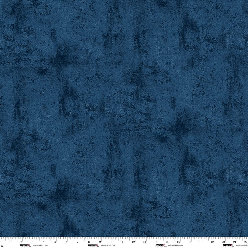 Studio E Surface Design 8278-77 Navy blue quilting cotton fabric