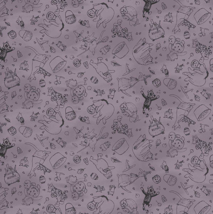 Studio E - Haunted Acre Wood - 9133-55 Purple
