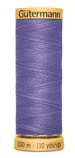 Gutermann Natural Cotton Purple Thread spool