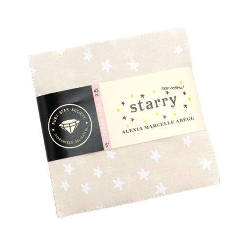 Starry New Charm Pack RS4109PPN Ruby Star Precut#1