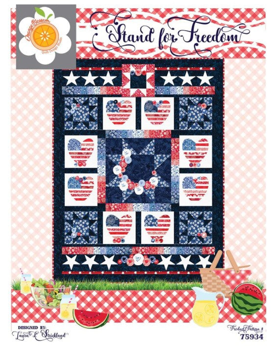 Riley Blake Stand for Freedom patriotic quilting fabric