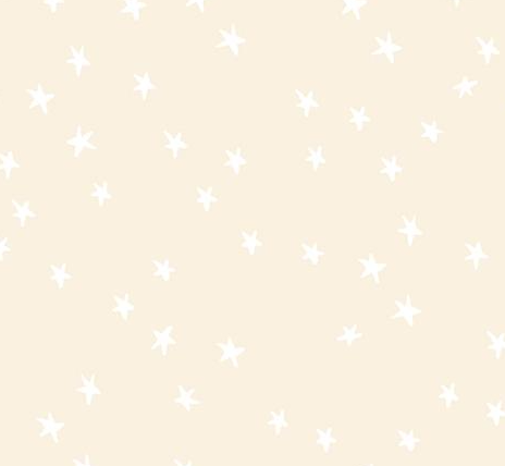Ruby Star Starry New White on Natural RS4109-65 quilting cotton