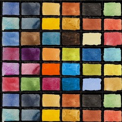Color Palette Black quilting fabric