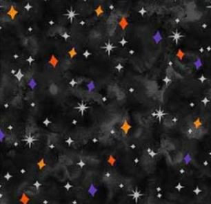 Michael Miller - Boo Town - Halloween Sky - DCX12727-BLAC-D