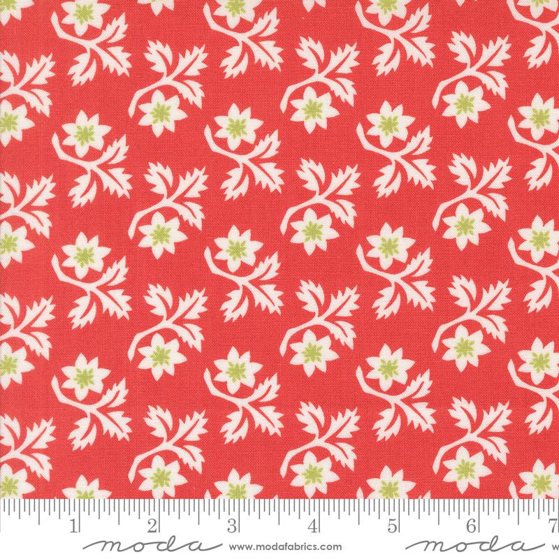 Moda Buon Natale Fig Tree Co Poinsettia 35402-13 quilting fabric