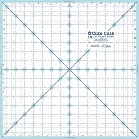 Trim It Ruler Square 15-1/2in x 15-1/2in