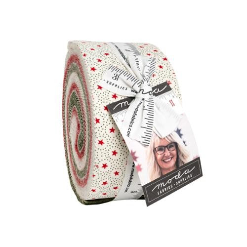 Moda Joyful Gatherings Jelly Roll by Primitive Gatherings 40 precut strips